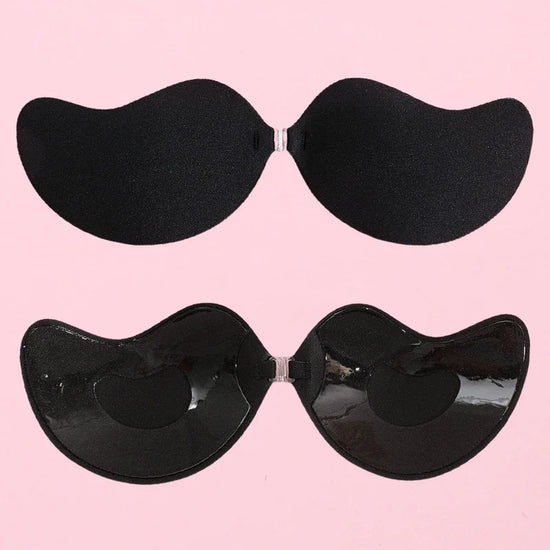 1 Piece Invisible Stick-On Lift Bra, Strapless & Seamless Push Up Anti-convex Bra, Women&