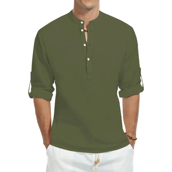 Casual shirts, loose cotton men&