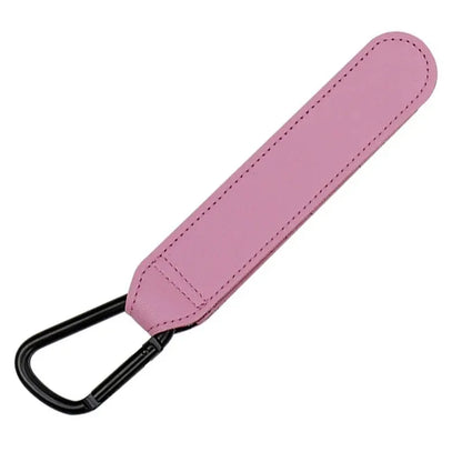 1/2PCS Baby Stroller Hooks - PU Leather Pram Organizer for Diaper Bag Travel Accessories with Climbing Buckle