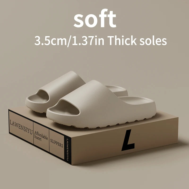 Cloud slippers for men summer essentials beach wear