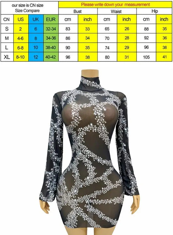 Costume Nightclub Bar Perspective Slim Fit Dress Performance Model Walk Show Banquet Party Dress Vestido De Fiesta De Graduación