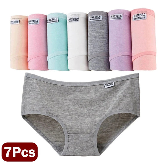 7Pcs/Lot Plus Size Underwear Women&