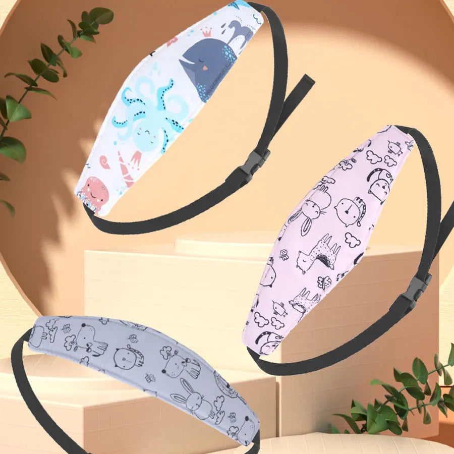 1/2PCS Car Safety Headband Infant Safety Seat Head Fixing Sleeping Belt Dozing Off Sleeping Safety Belt