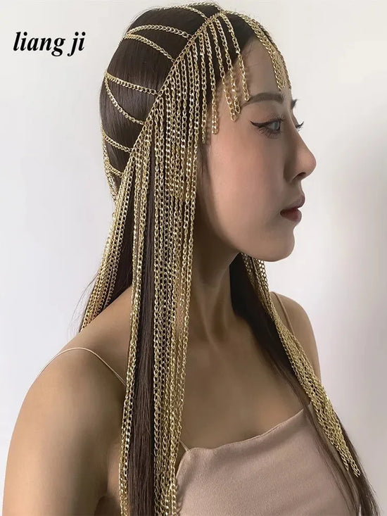 Fashion Hairpin Alloy Tassels Headband Hair Accessories Wedding Accessories Hair Clips Tiara обруч для волос Украшения для волос