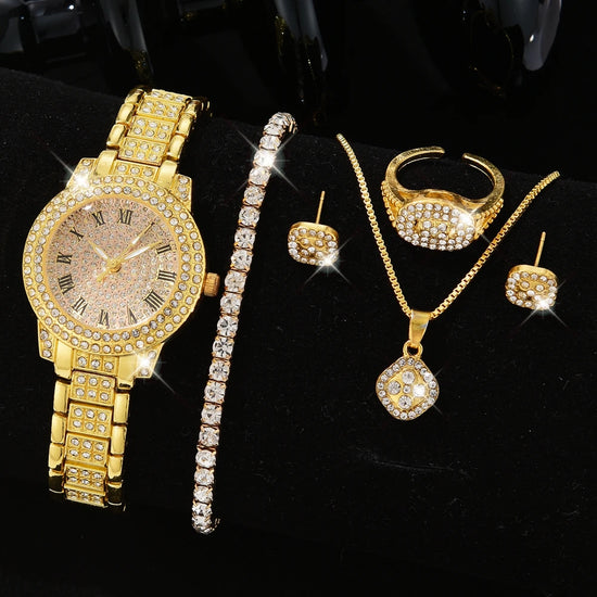 6PCS/SET Silver Women&