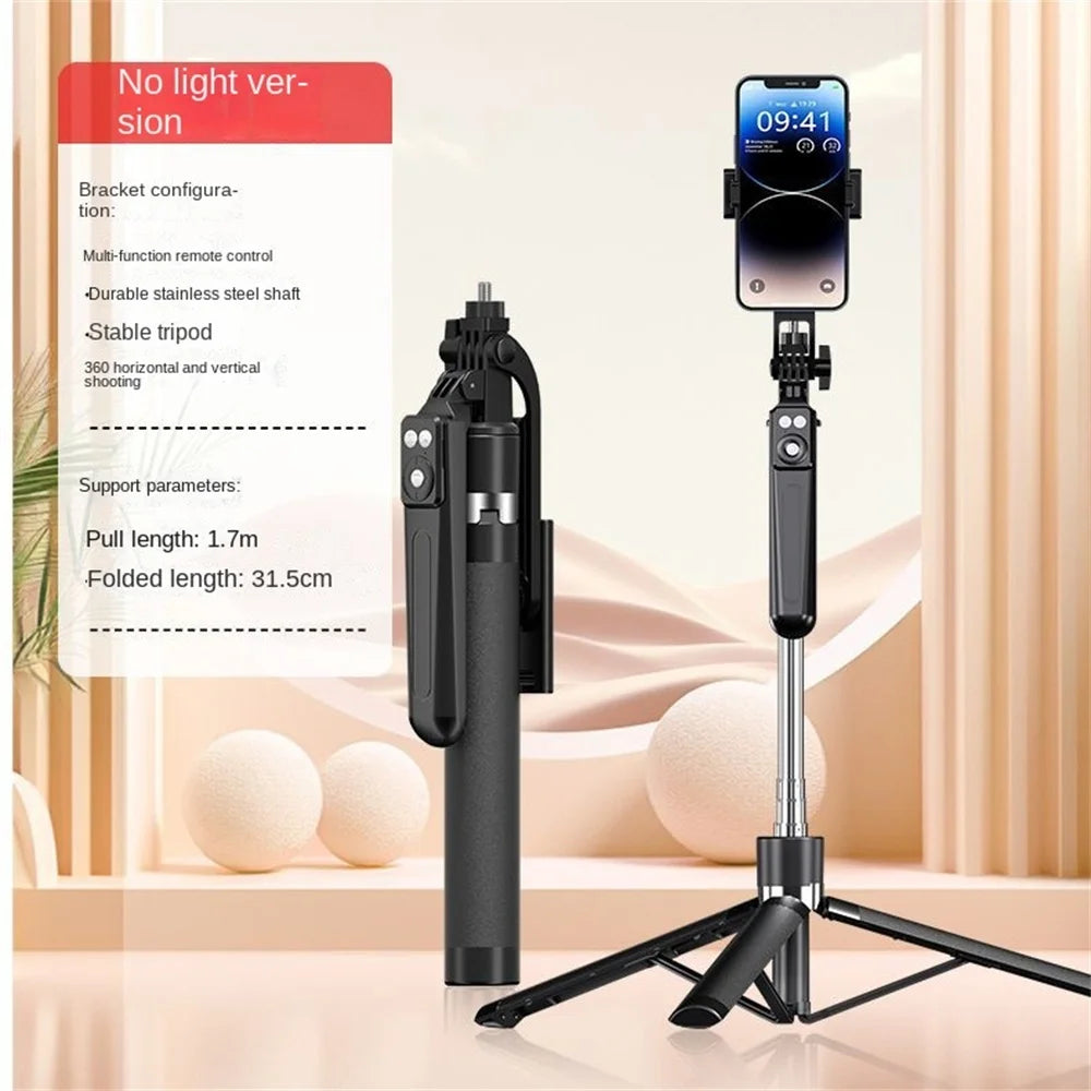 [Product Title: Premium 3-in-1 Extendable Selfie Stick with Wireless Remote & Tripod Stand]