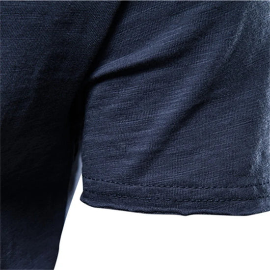 100% Cotton Men T-shirt Casual Soft Fitness Summer Thin T-shirts Men&